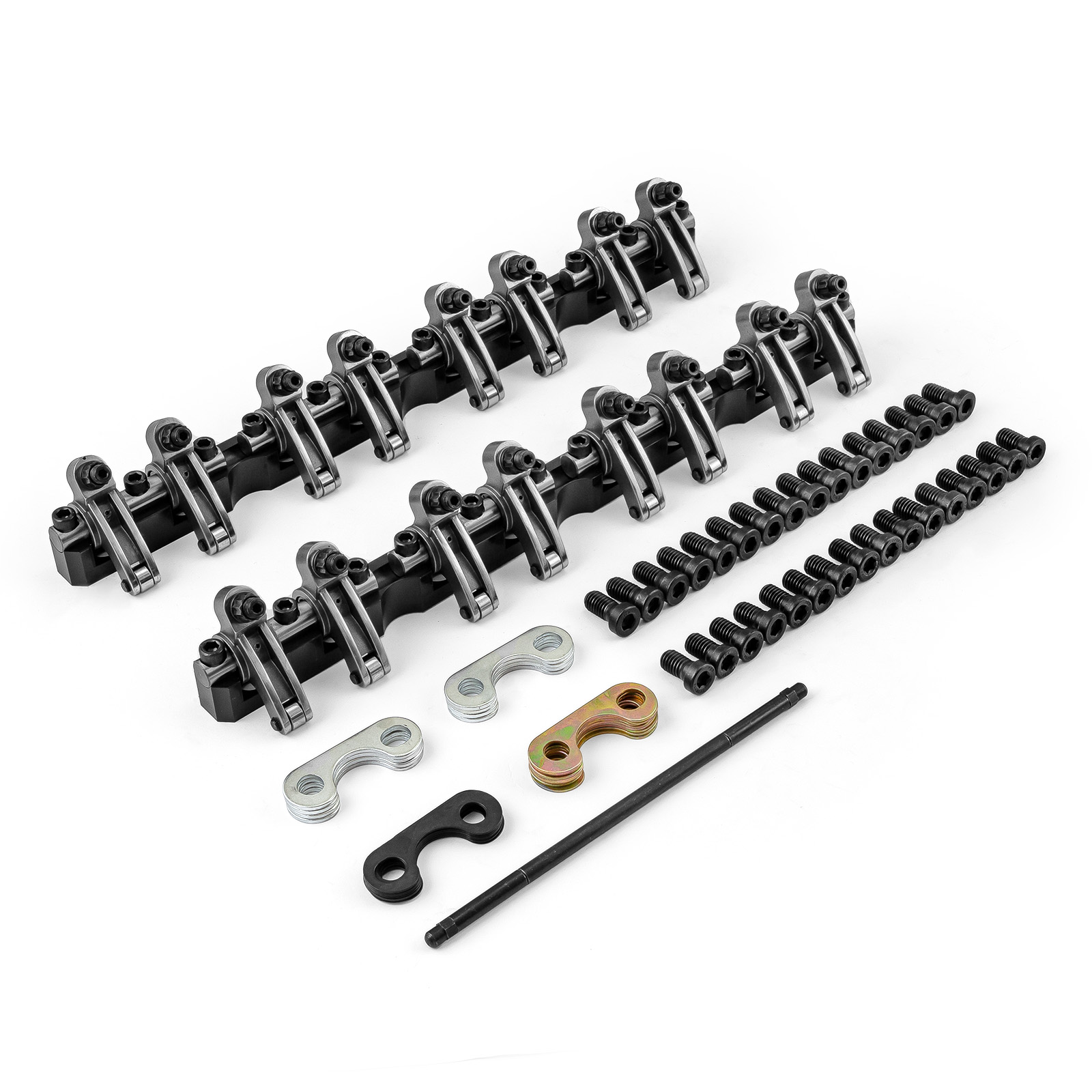 Speedmaster® 1-261-031 Ford SB 289 302 351 Windsor Shaft Mount 1.7 DNA® Stainless Steel Roller Rocker Arms