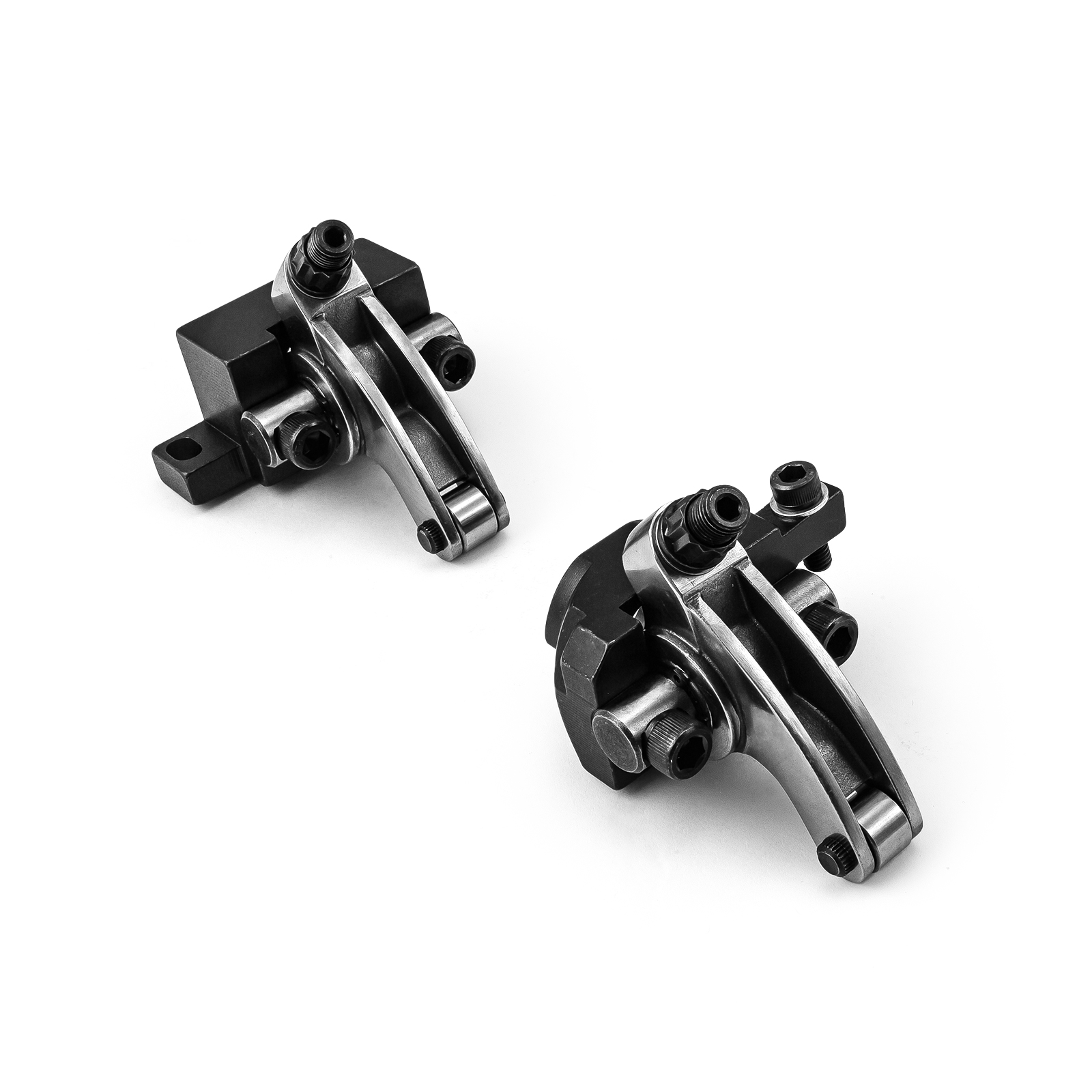 Speedmaster® 1-261-032 Chevy BBC 454 Shaft Mount 1.7 Ratio DNA® Stainless Steel Roller Rocker Arms