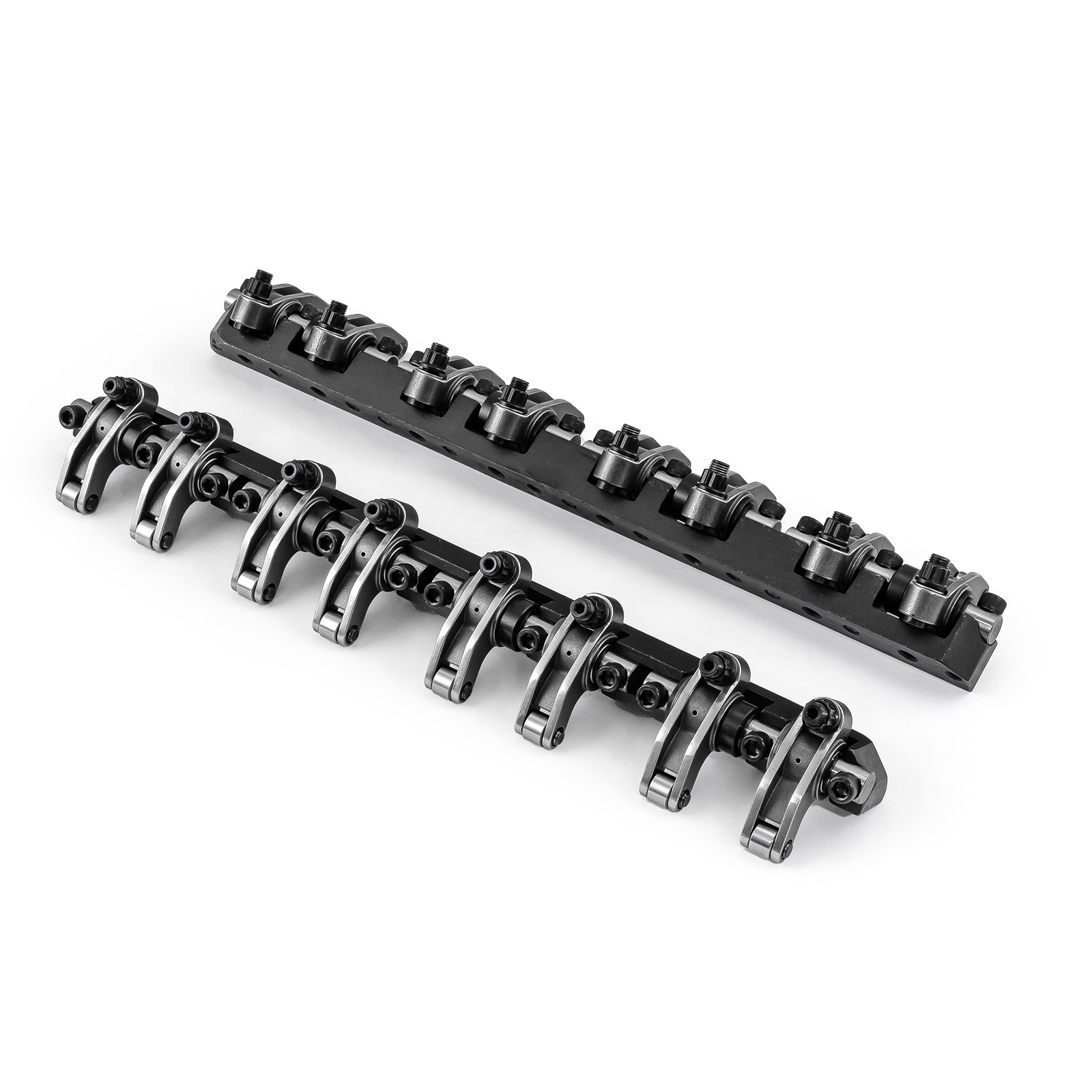 Speedmaster® 1-261-034 Chevy GM LS1 Shaft Mount 1.7 Ratio DNA® Stainless Steel Roller Rocker Arms