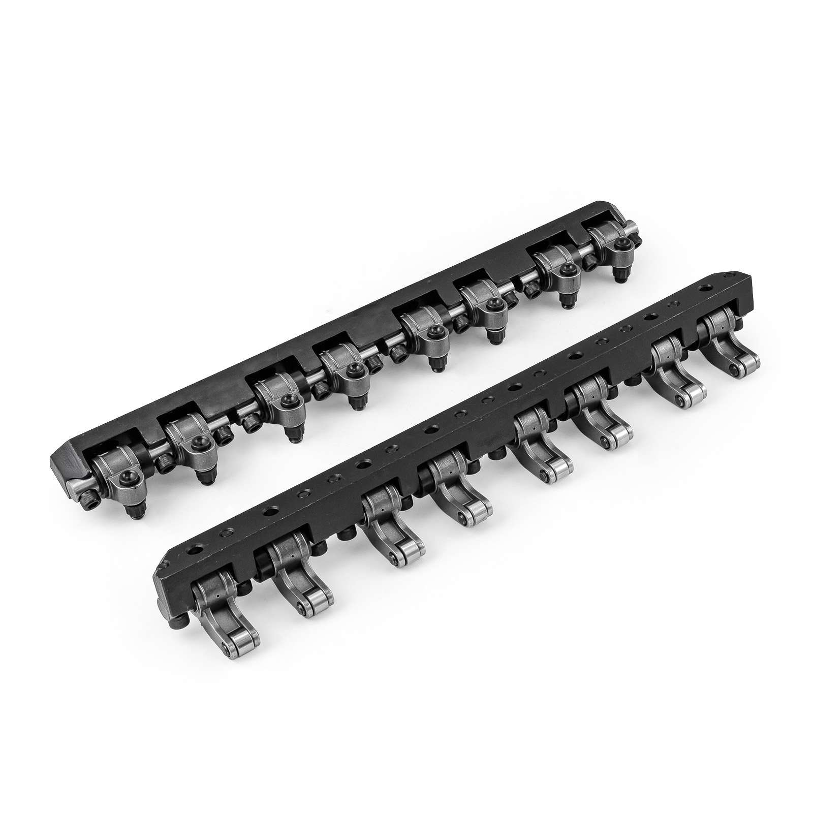 Speedmaster® 1-261-034 Chevy GM LS1 Shaft Mount 1.7 Ratio DNA® Stainless Steel Roller Rocker Arms