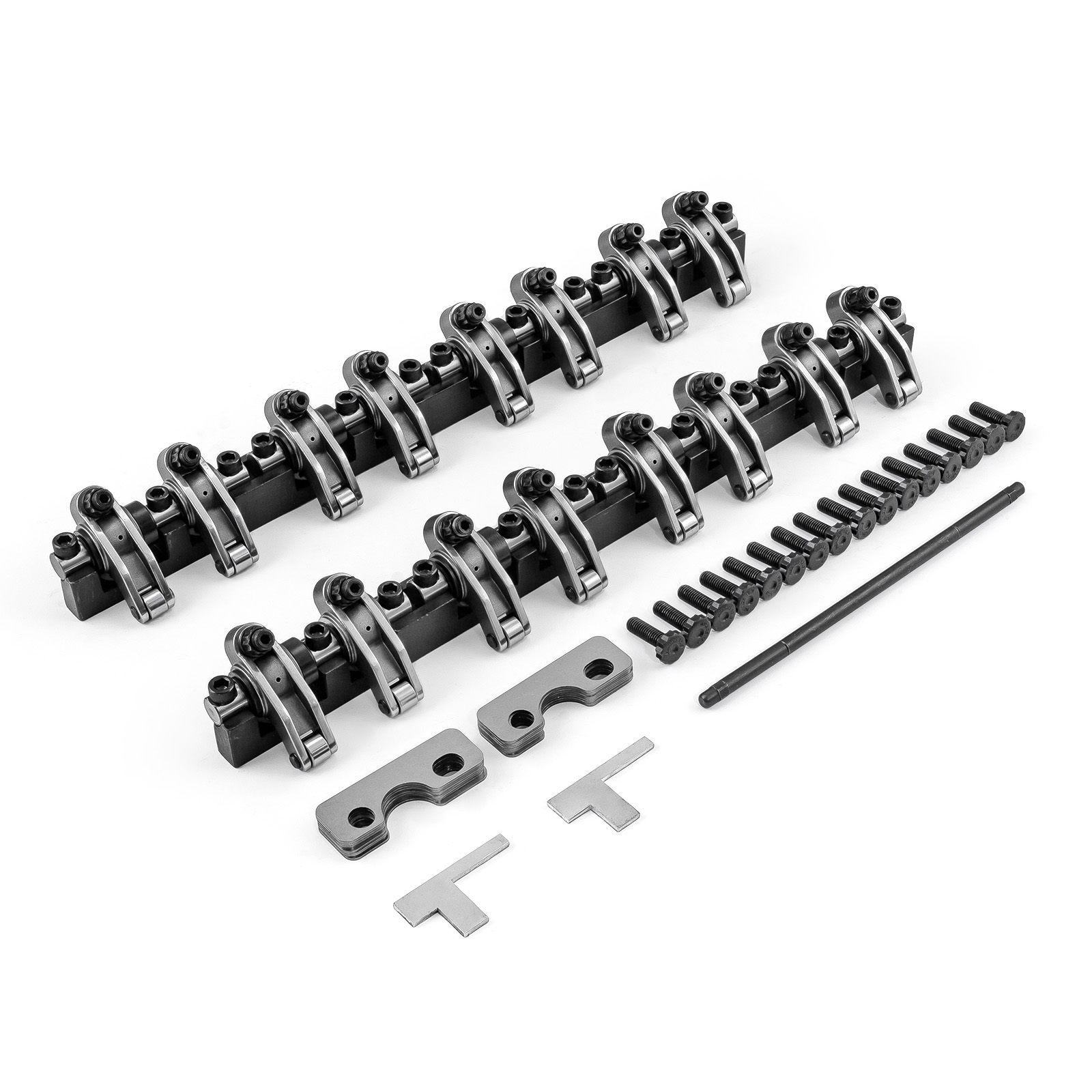 Chevy GM LS1 Shaft Mount 1.8 Ratio DNA® Stainless Steel Roller Rocker Arms