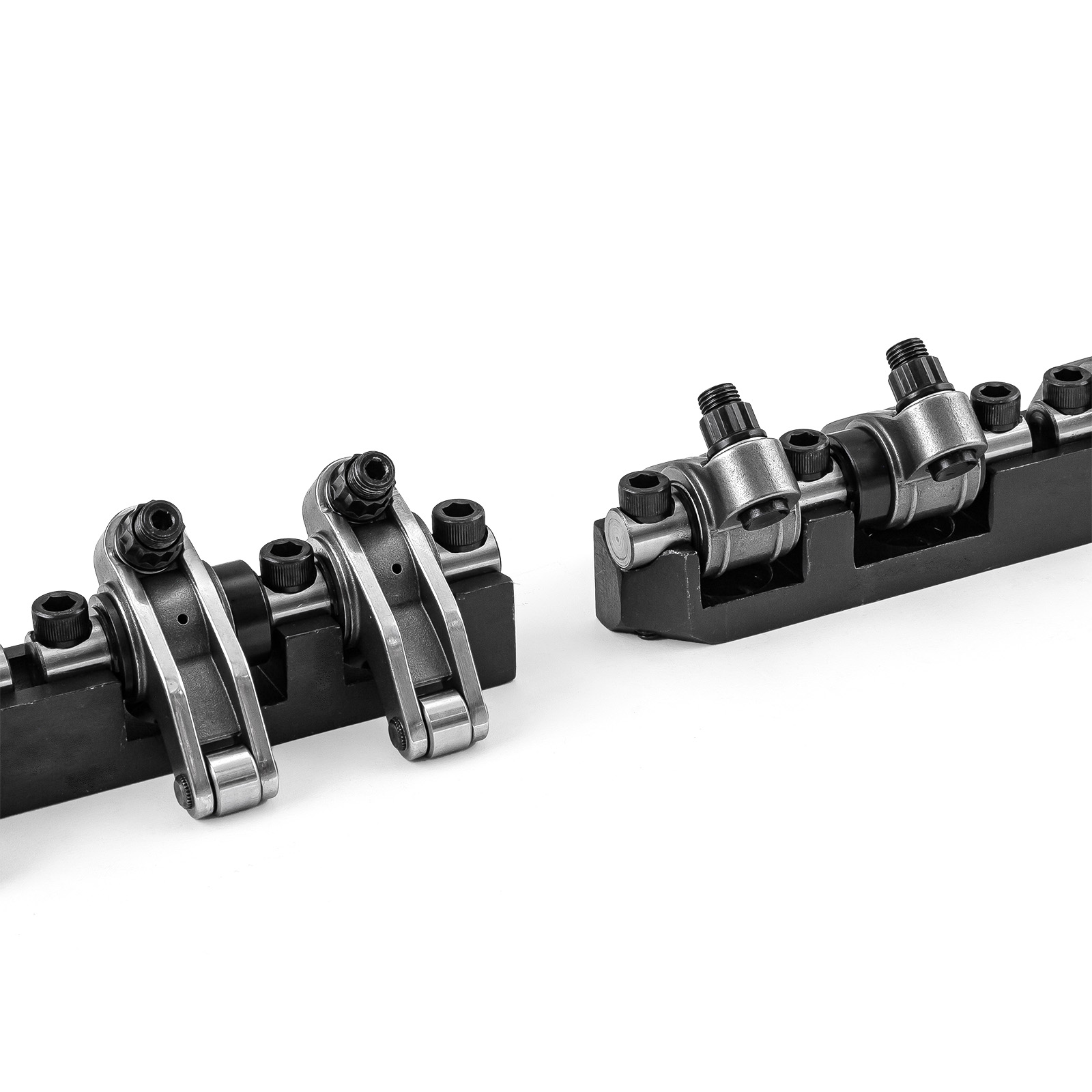 Speedmaster® 1-261-035 Chevy GM LS1 Shaft Mount 1.8 Ratio DNA® Stainless Steel Roller Rocker Arms