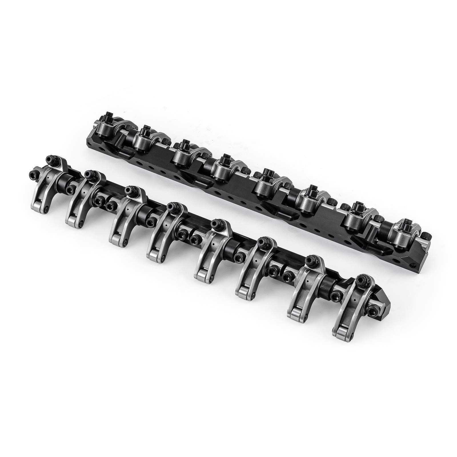 Speedmaster® 1-261-036 Chevy GM LS3 Shaft Mount 1.7 Ratio DNA® Stainless Steel Roller Rocker Arms