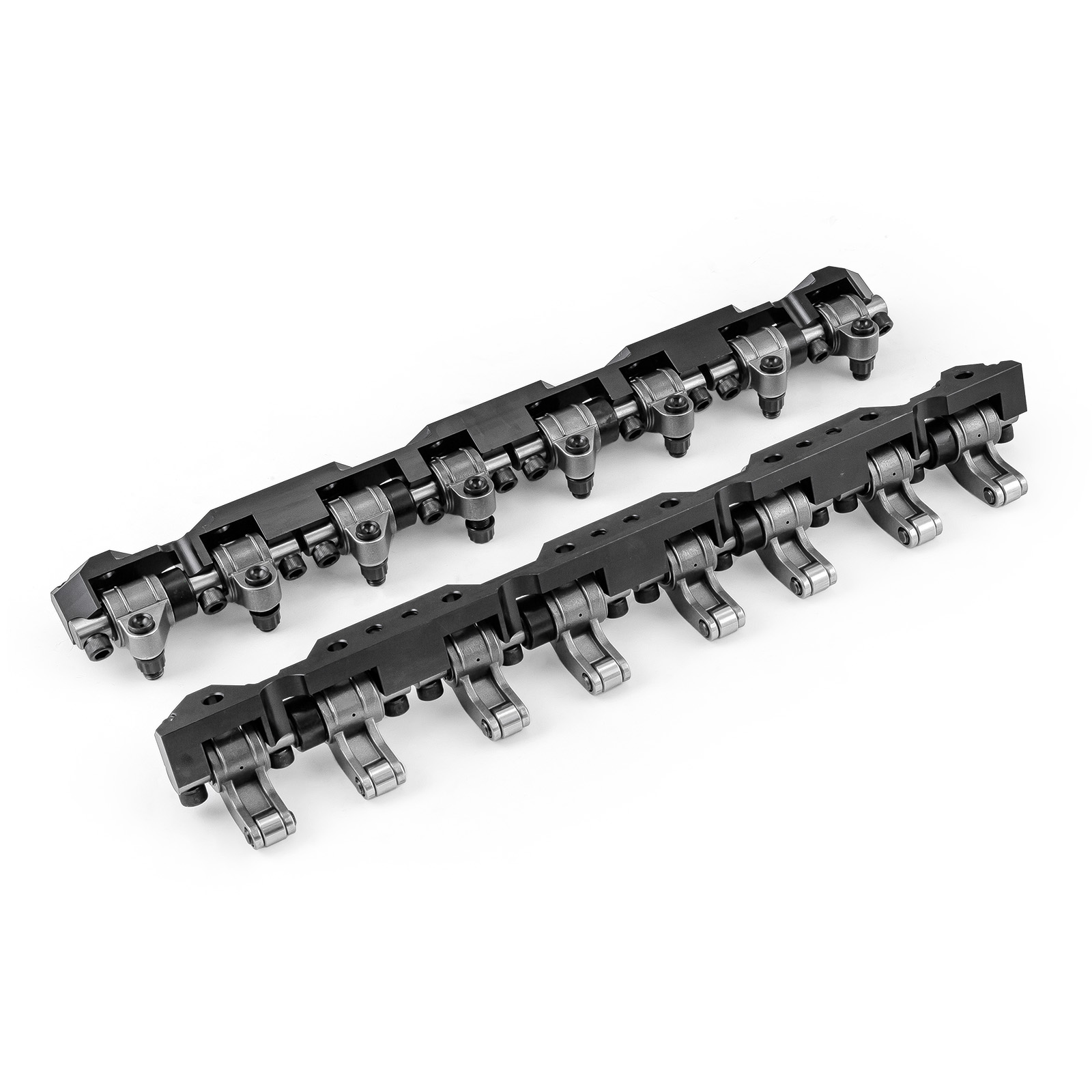 Speedmaster® 1-261-036 Chevy GM LS3 Shaft Mount 1.7 Ratio DNA® Stainless Steel Roller Rocker Arms