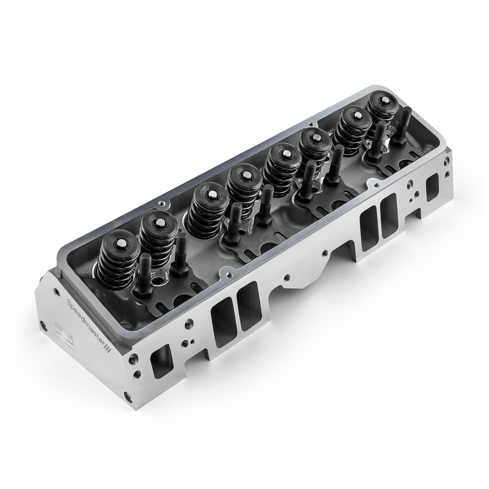 Speedmaster® 1-281-001-01 Chevy SBC 350 190cc 64cc Angle Hydraulic FT DNA® Assembled Cylinder Head