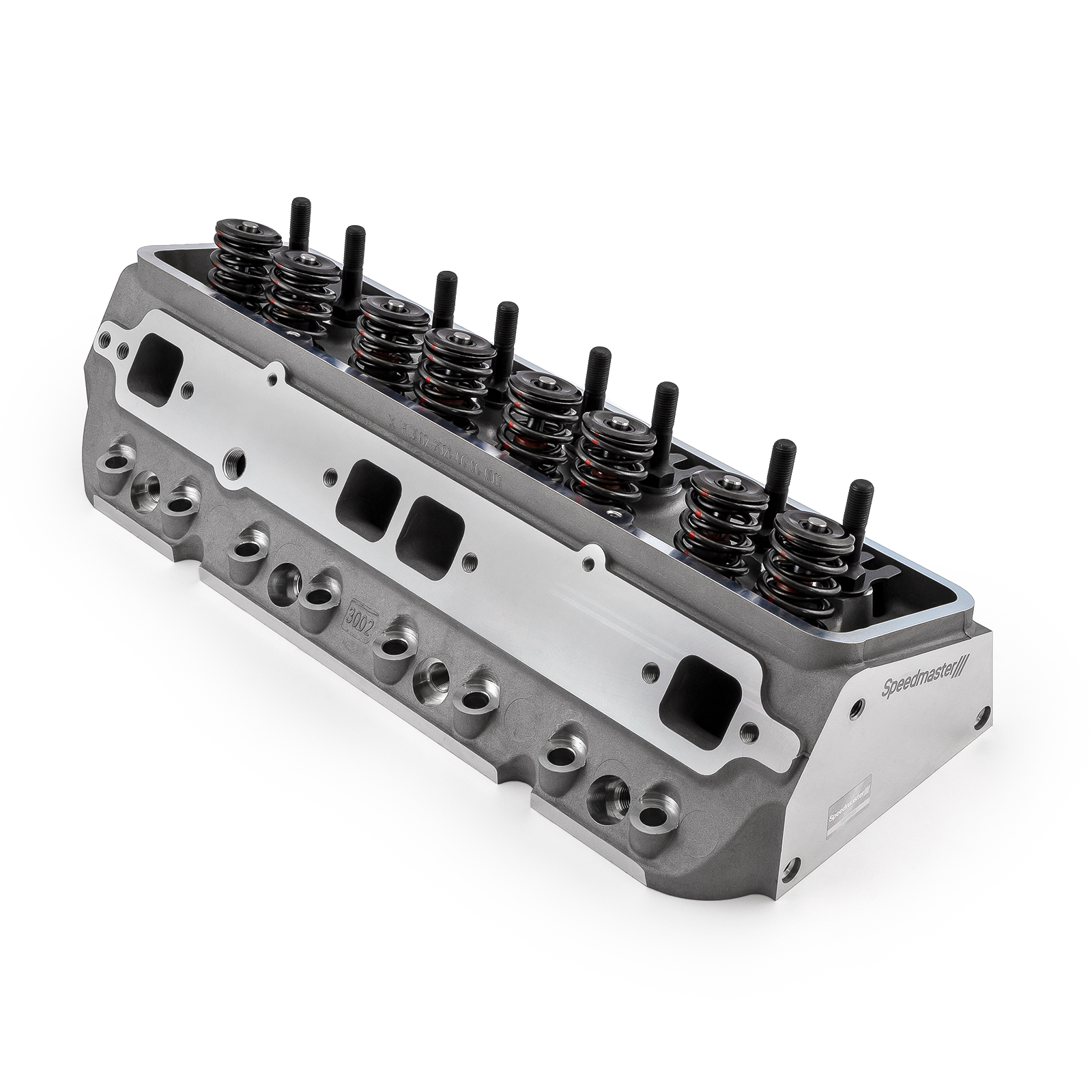Speedmaster® 1-281-001-01 Chevy SBC 350 190cc 64cc Angle Hydraulic FT DNA® Assembled Cylinder Head