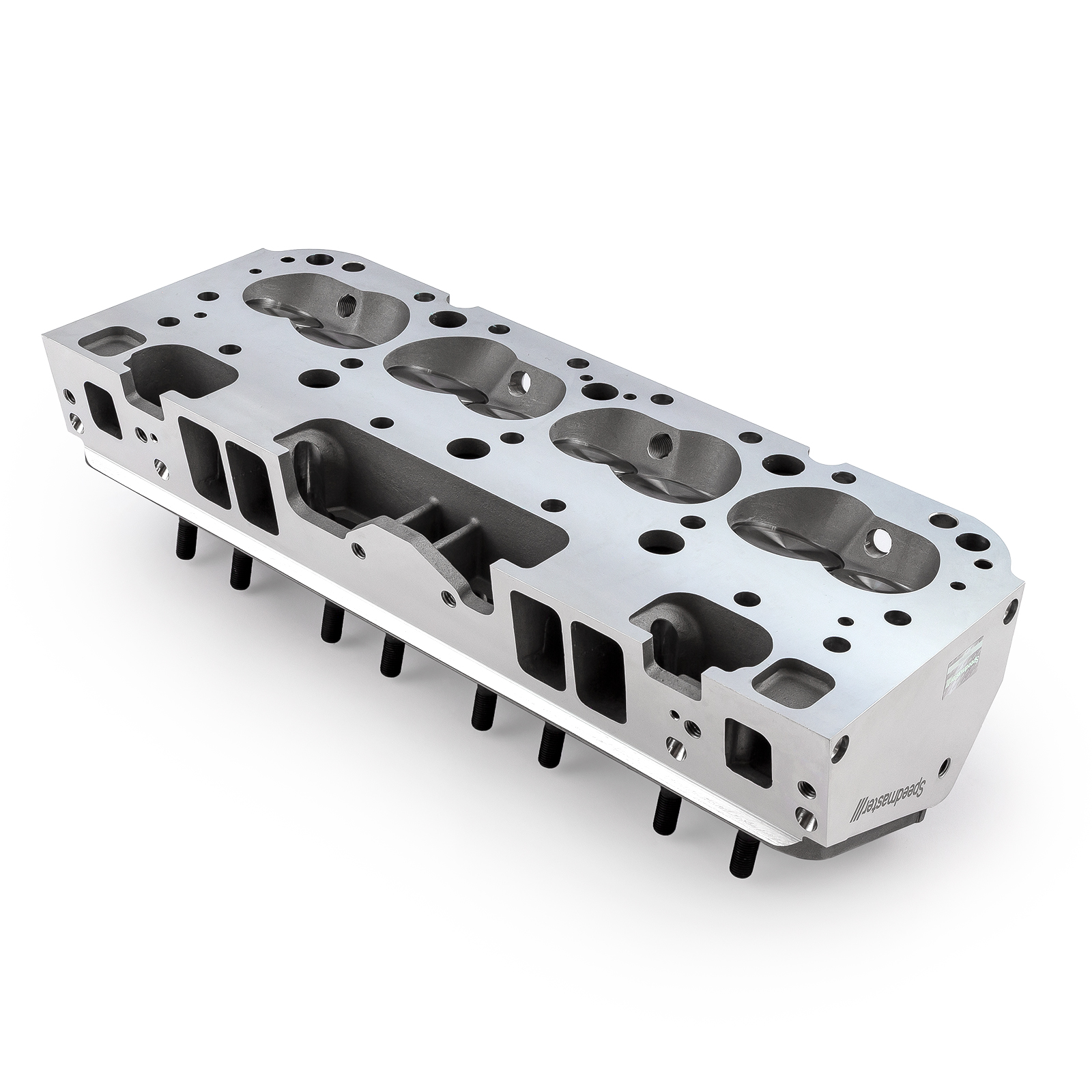 Speedmaster® 1-281-001-01 Chevy SBC 350 190cc 64cc Angle Hydraulic FT DNA® Assembled Cylinder Head