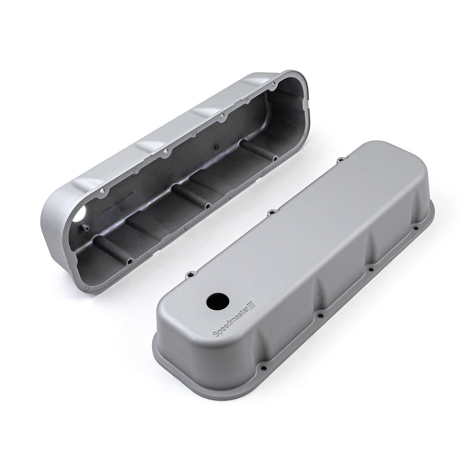 Speedmaster® 1-314-002-02 Chevy BBC 454 Aluminum Valve Covers [Silver]