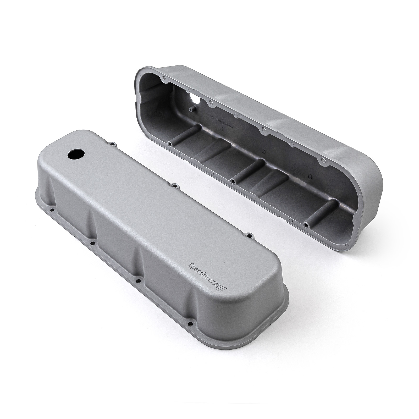 Speedmaster® 1-314-002-02 Chevy BBC 454 Aluminum Valve Covers [Silver]