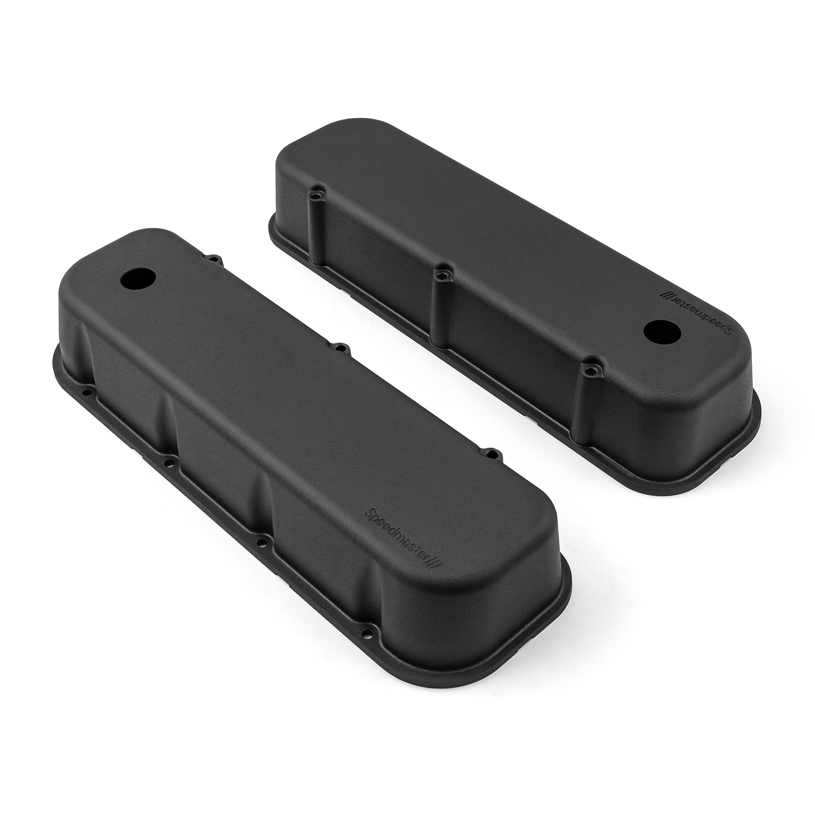 Speedmaster® 1-314-002-03 Chevy BBC 454 Aluminum Valve Covers [Black]