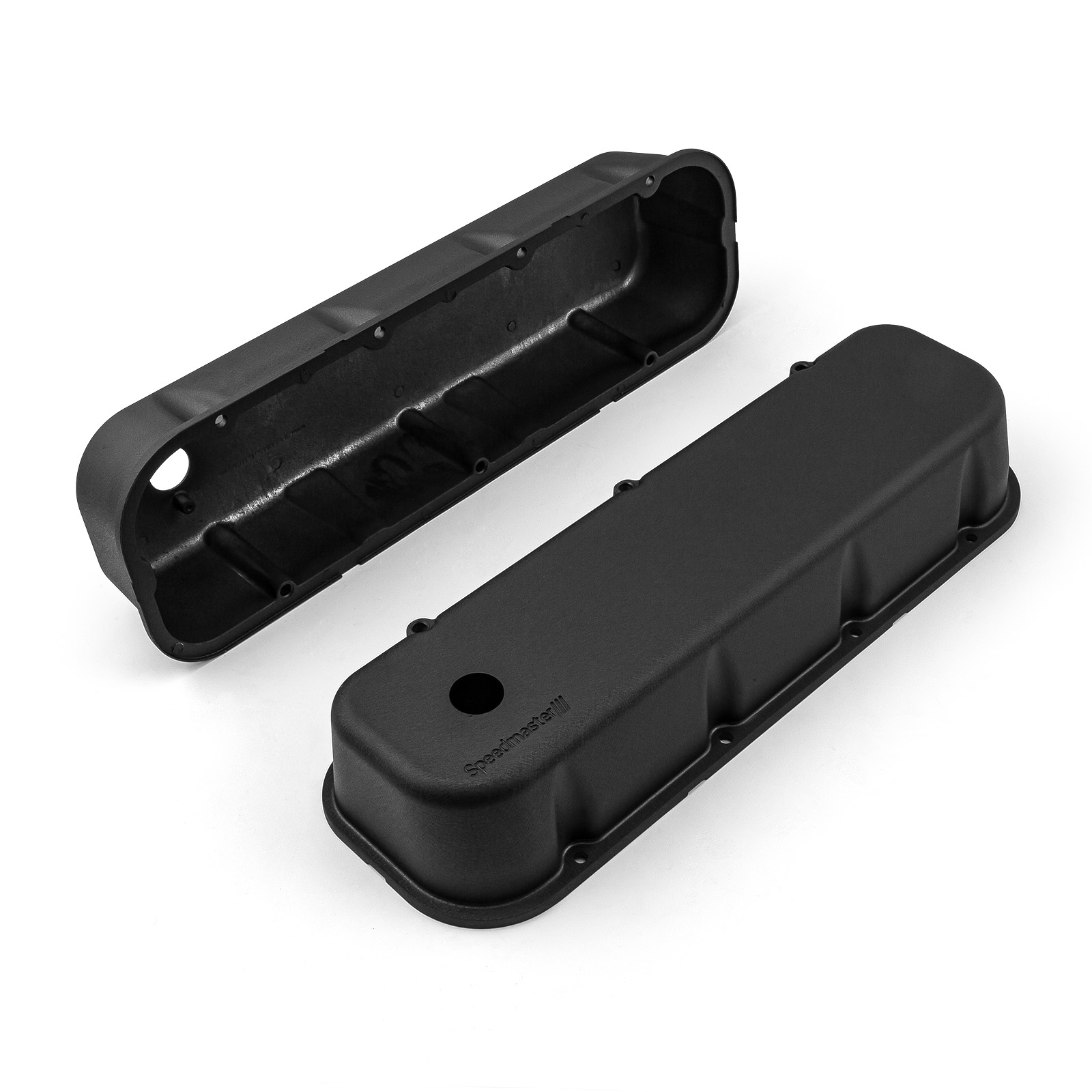 Speedmaster® 1-314-002-03 Chevy BBC 454 Aluminum Valve Covers [Black]
