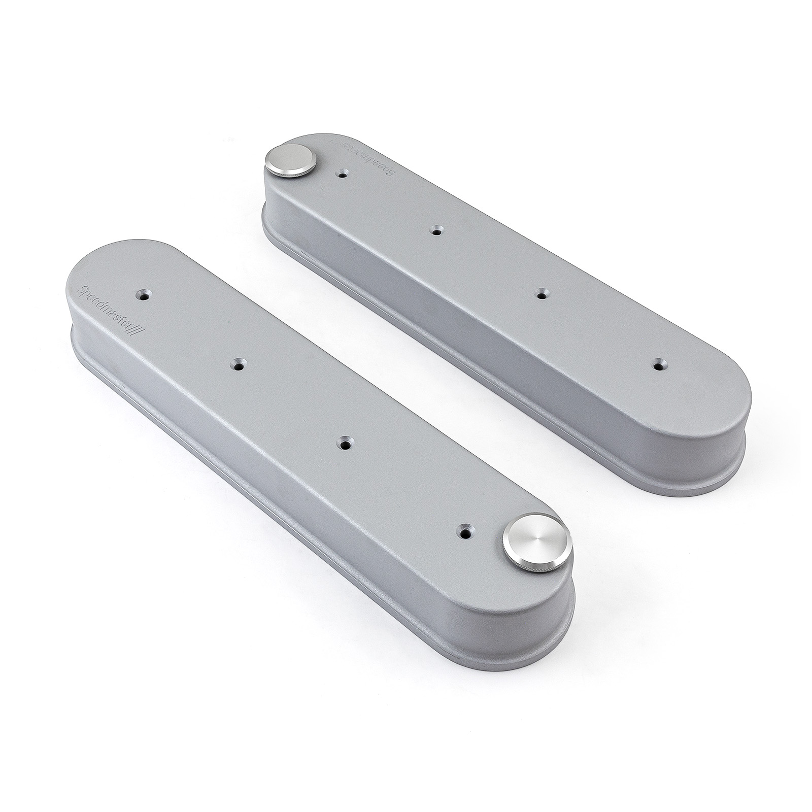 Speedmaster® 1-314-003-02 Chevy GM LS1 LS2 LS3 LS6 LS7 Aluminum Valve Covers [Silver]