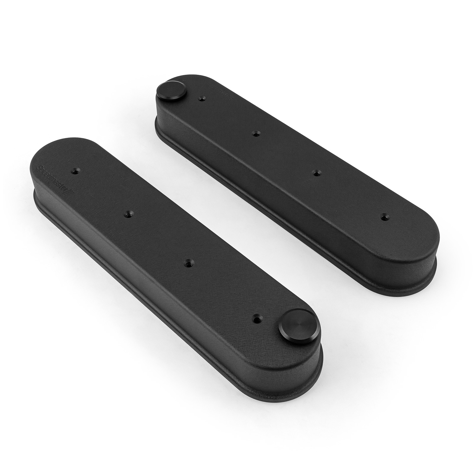 Speedmaster® 1-314-003-03 Chevy GM LS1 LS2 LS3 LS6 LS7 Aluminum Valve Covers [Black]