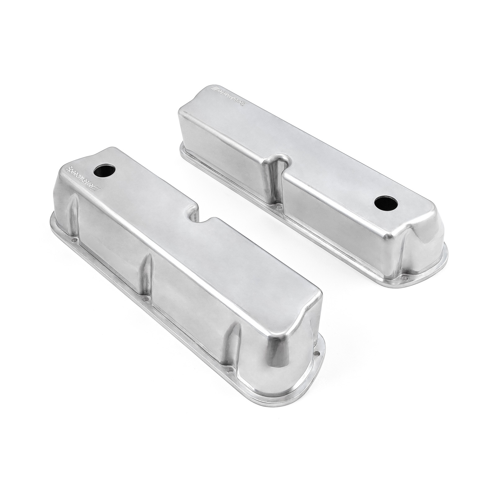 Speedmaster® 1-314-004-01 Ford SB 289 302 351 Windsor Aluminum Valve Covers [Polished]