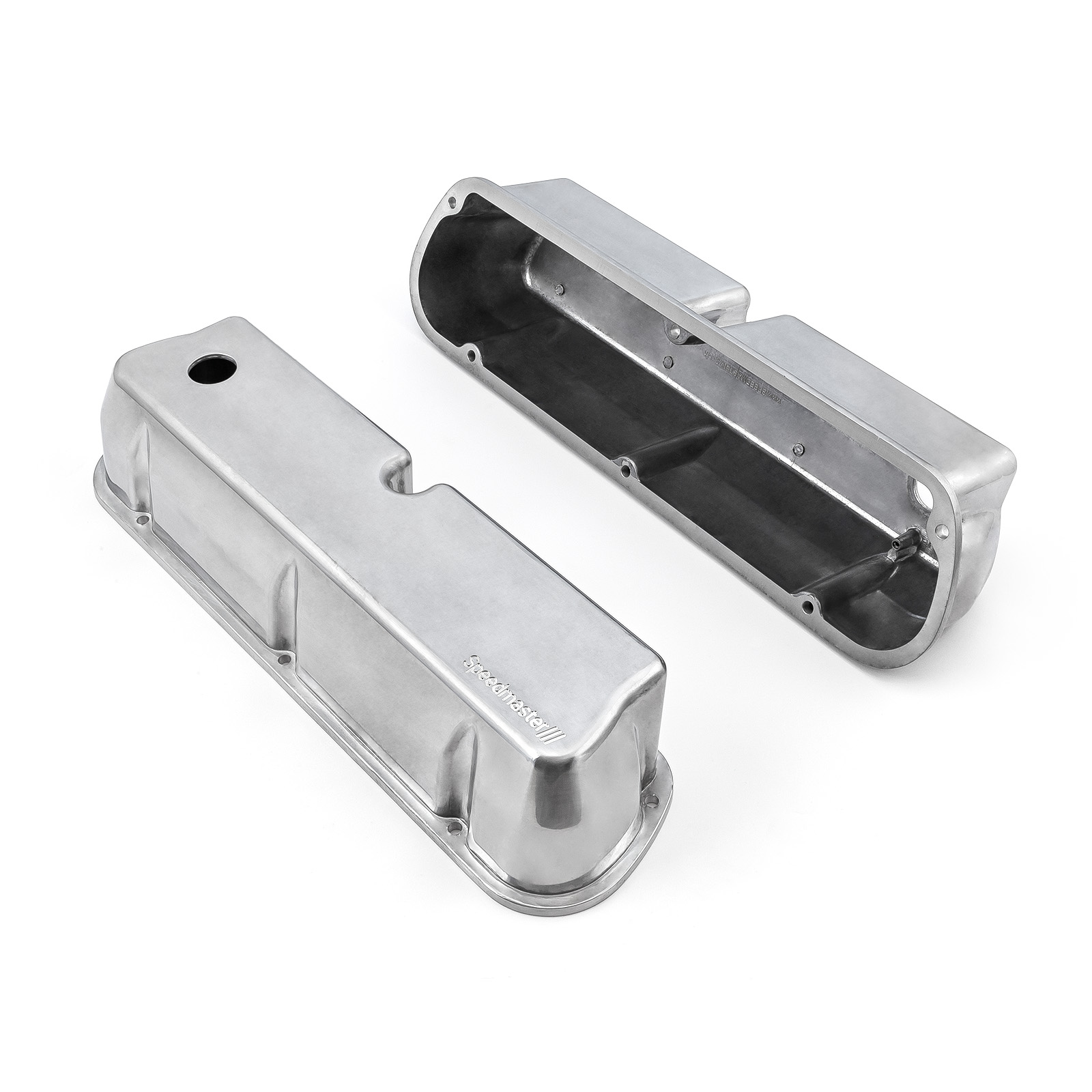 Speedmaster® 1-314-004-01 Ford SB 289 302 351 Windsor Aluminum Valve Covers [Polished]