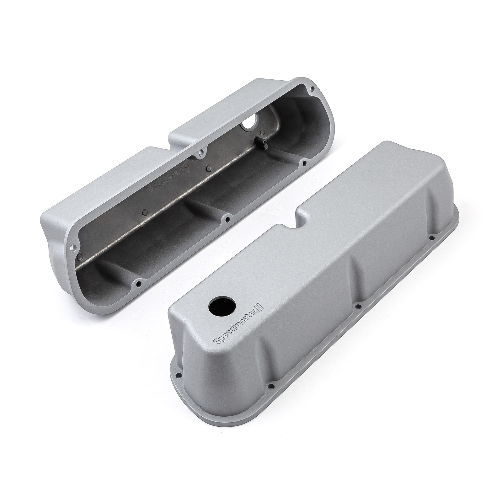 Speedmaster® 1-314-004-02 Ford SB 289 302 351 Windsor Aluminum Valve Covers [Silver]