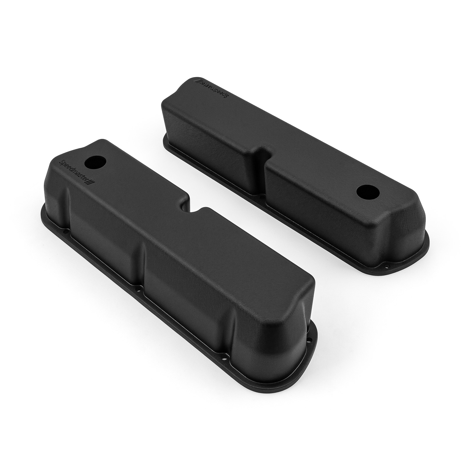 Speedmaster® 1-314-004-03 Ford SB 289 302 351 Windsor Aluminum Valve Covers [Black]