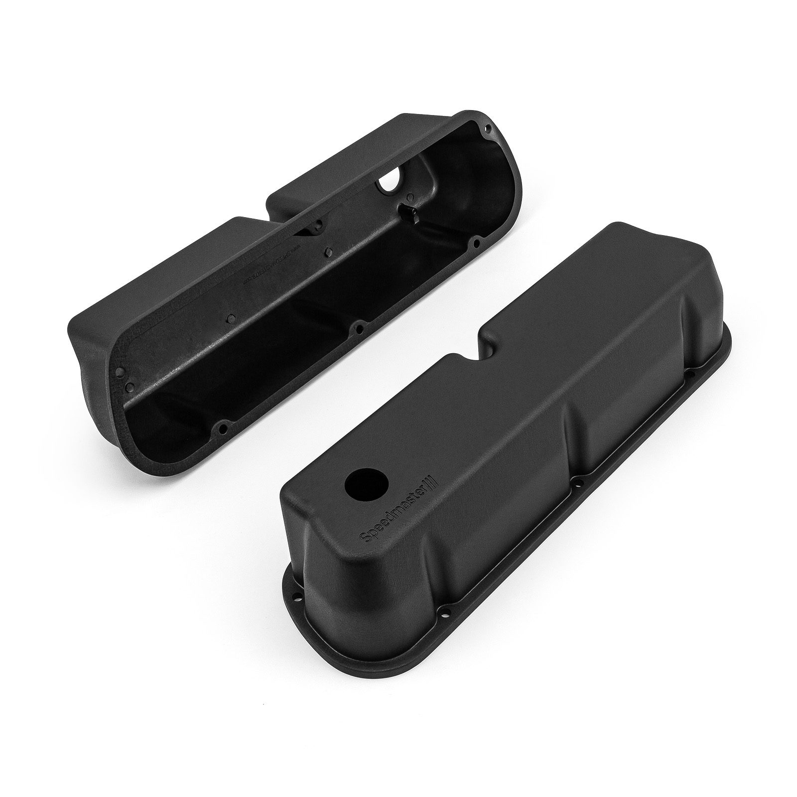Speedmaster® 1-314-004-03 Ford SB 289 302 351 Windsor Aluminum Valve Covers [Black]