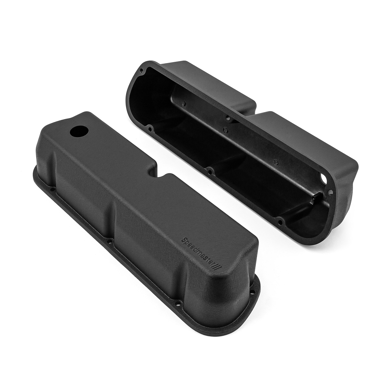 Speedmaster® 1-314-004-03 Ford SB 289 302 351 Windsor Aluminum Valve Covers [Black]
