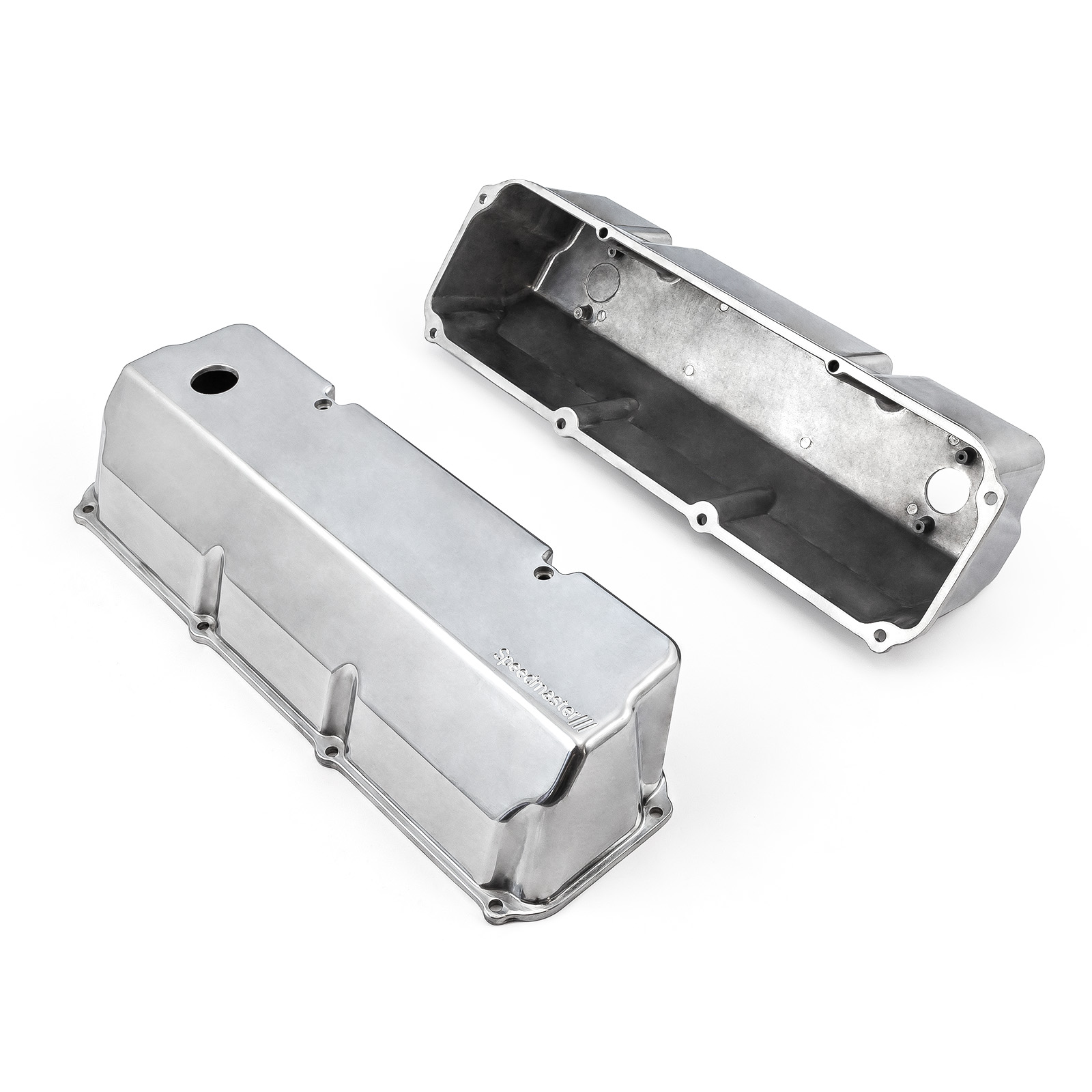 Speedmaster® 1-314-005-01 Ford 302 351C Cleveland Aluminum Valve Covers [Polished]