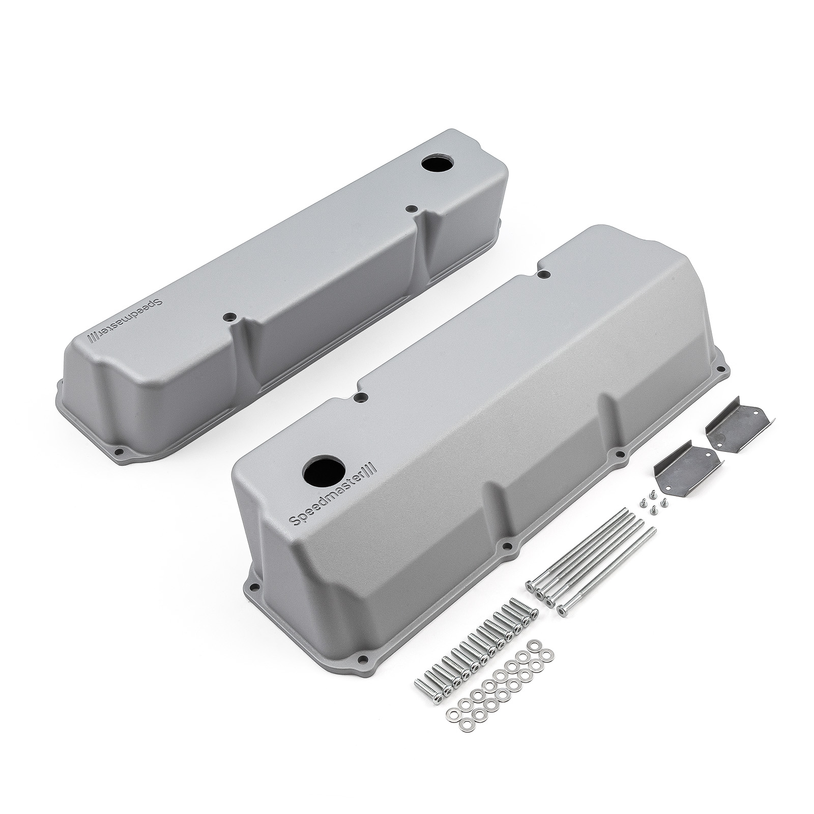 Speedmaster® 1-314-005-02 Ford 351C Cleveland Aluminum Valve Covers [Silver]