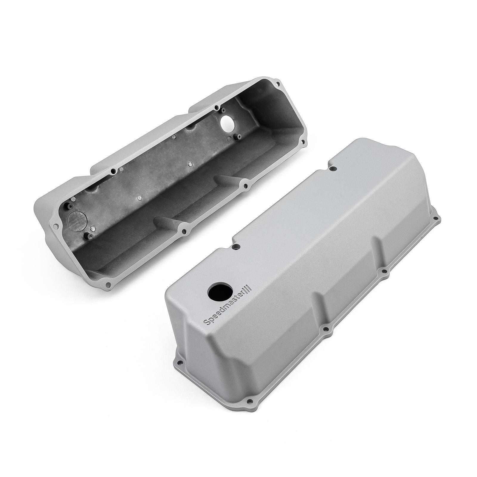 Speedmaster® 1-314-005-02 Ford 351C Cleveland Aluminum Valve Covers [Silver]