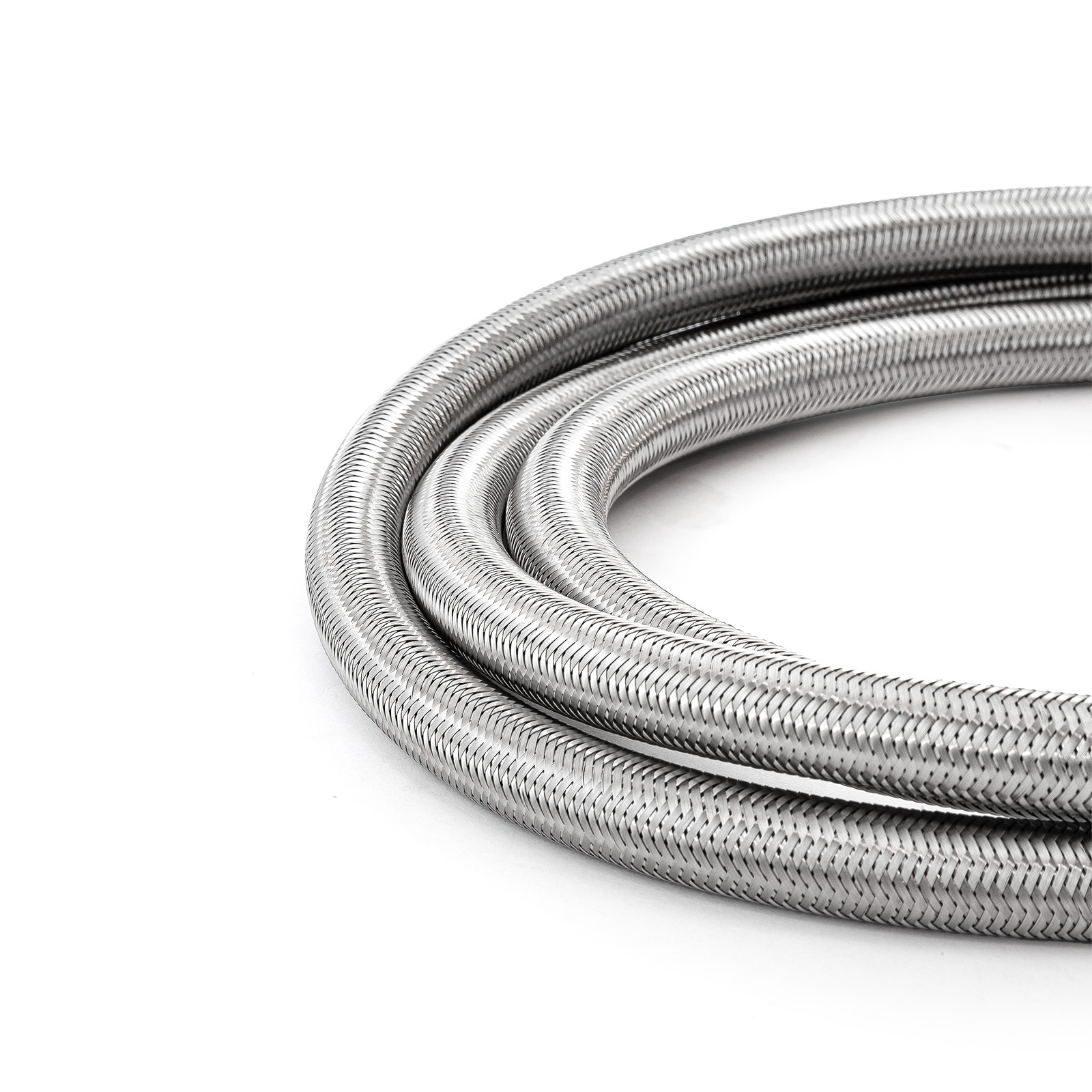 Speedmaster® 1-339-002-01 -6 AN Braided Stainless Steel Hose Line [3 ft. Length]