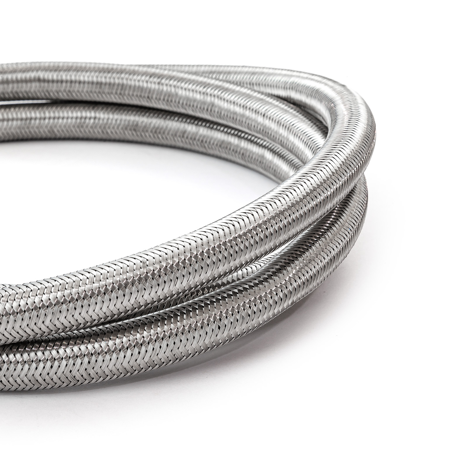 Speedmaster® 1-339-003-02 -8 AN Braided Stainless Steel Hose Line [6 ft. Length]