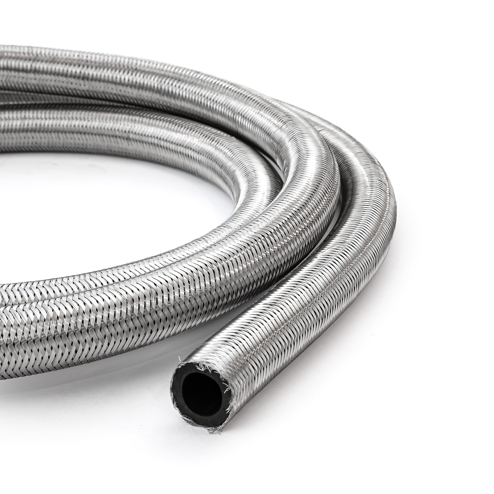 Speedmaster® 1-339-004-04 -10 AN Braided Stainless Steel Hose Line [15 ft. Length]
