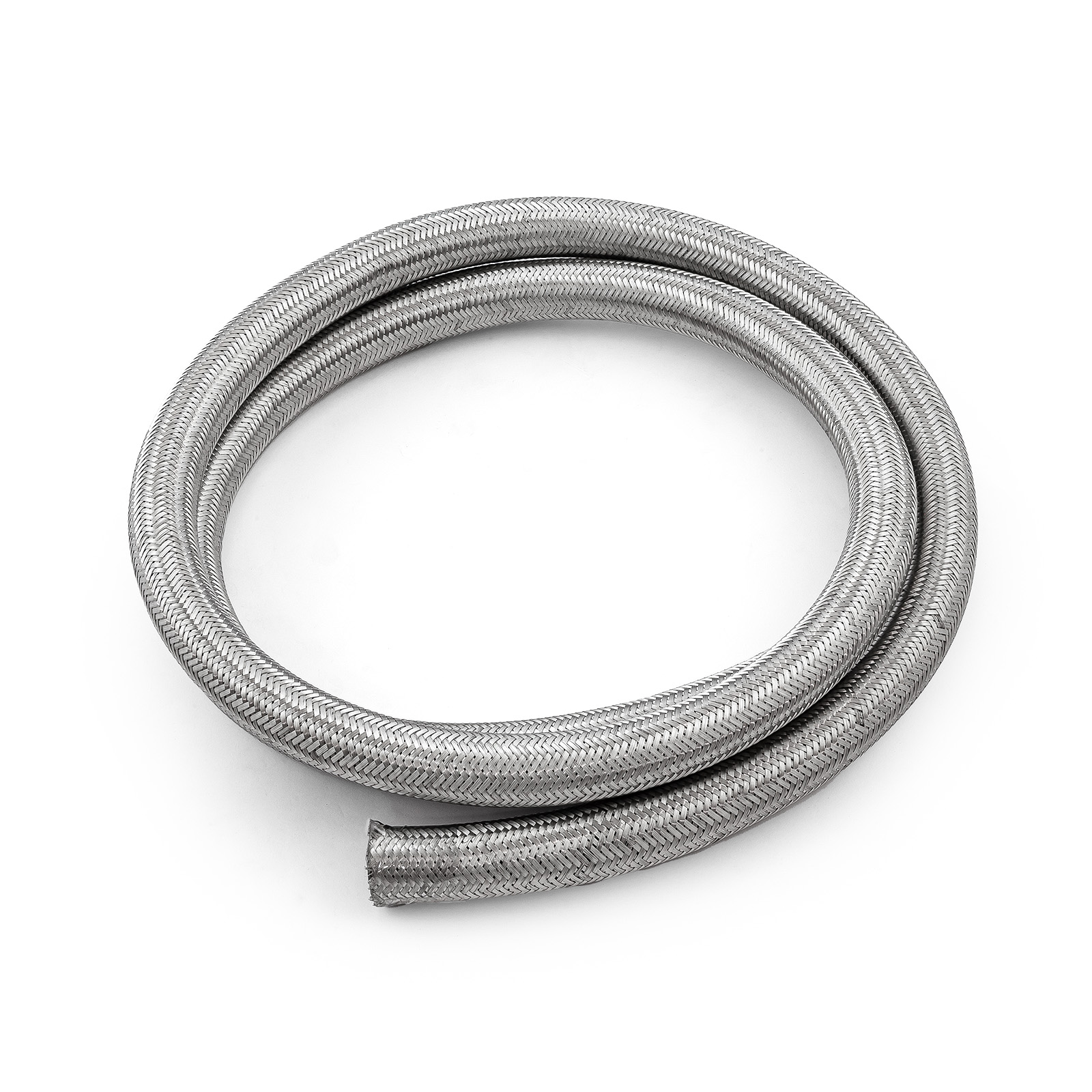 -12 AN Braided Stainless Steel Hose Line [20 ft. Length]