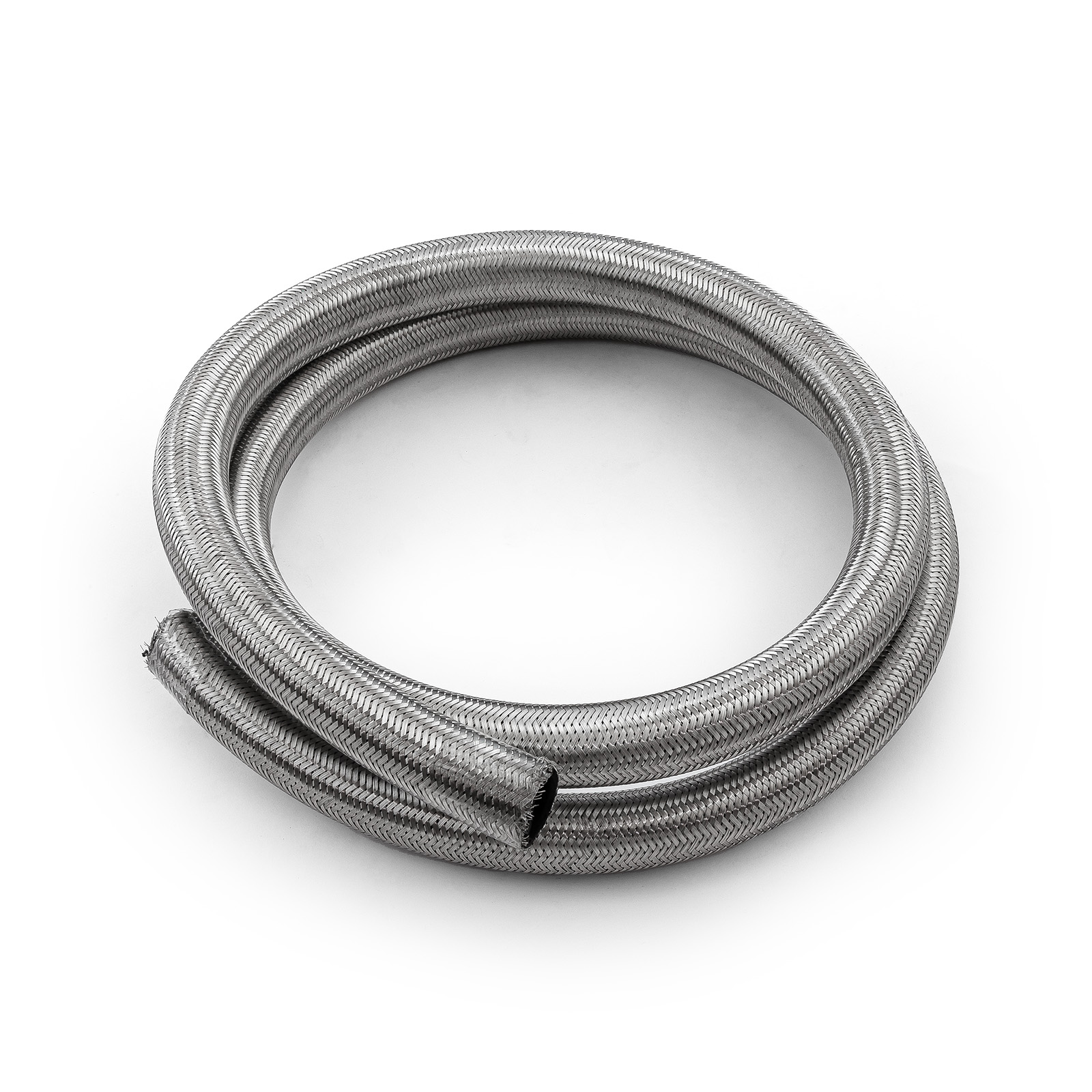 -16 AN Braided Stainless Steel Hose Line [20 ft. Length]