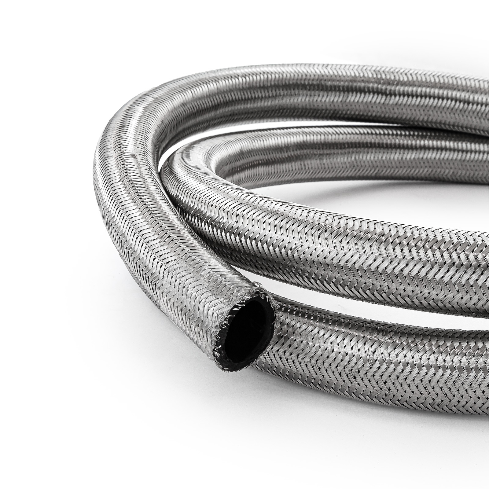 Speedmaster® 1-339-006-05 -16 AN Braided Stainless Steel Hose Line [20 ft. Length]