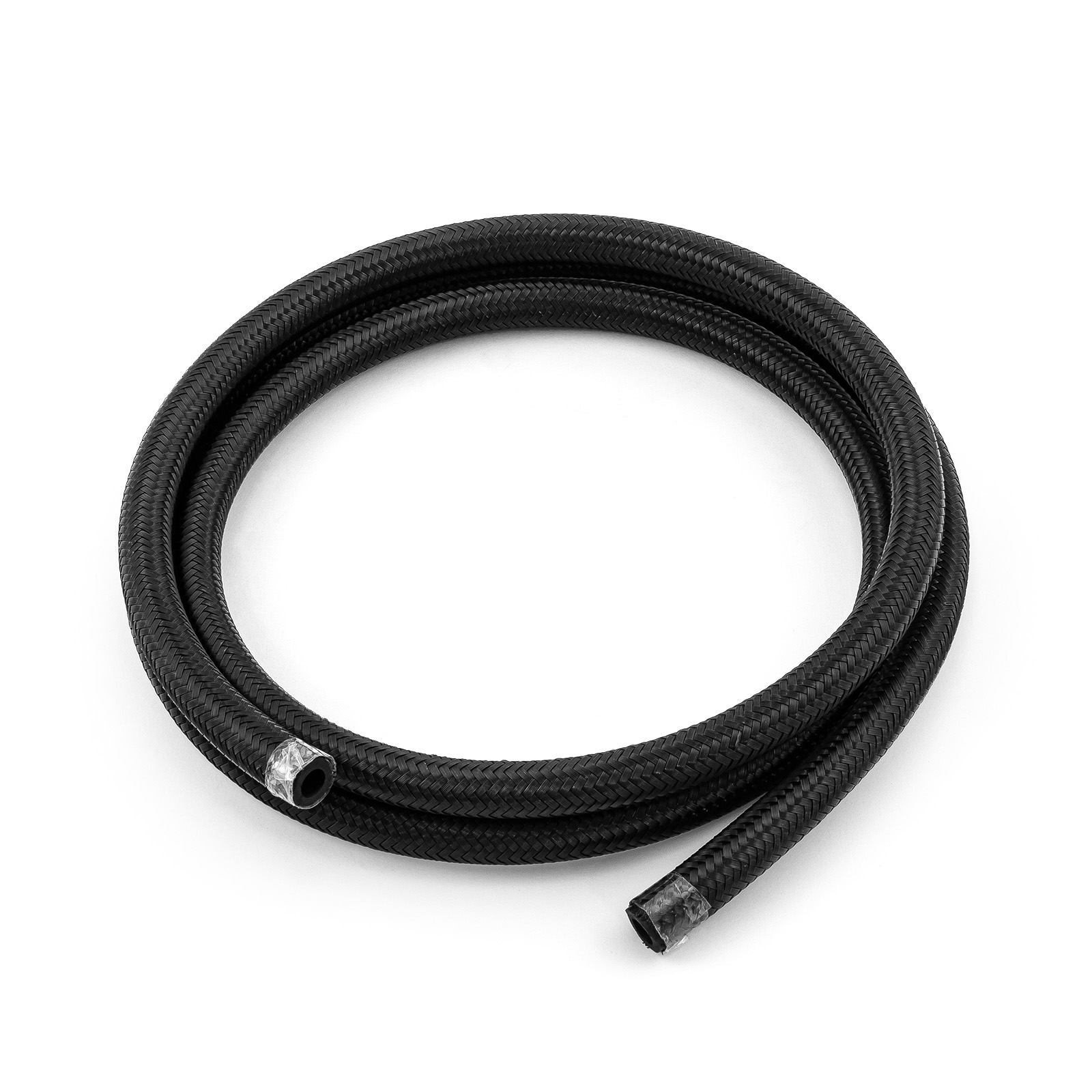 -6 AN Braided Black Nylon Hose Line [20 ft. Length]