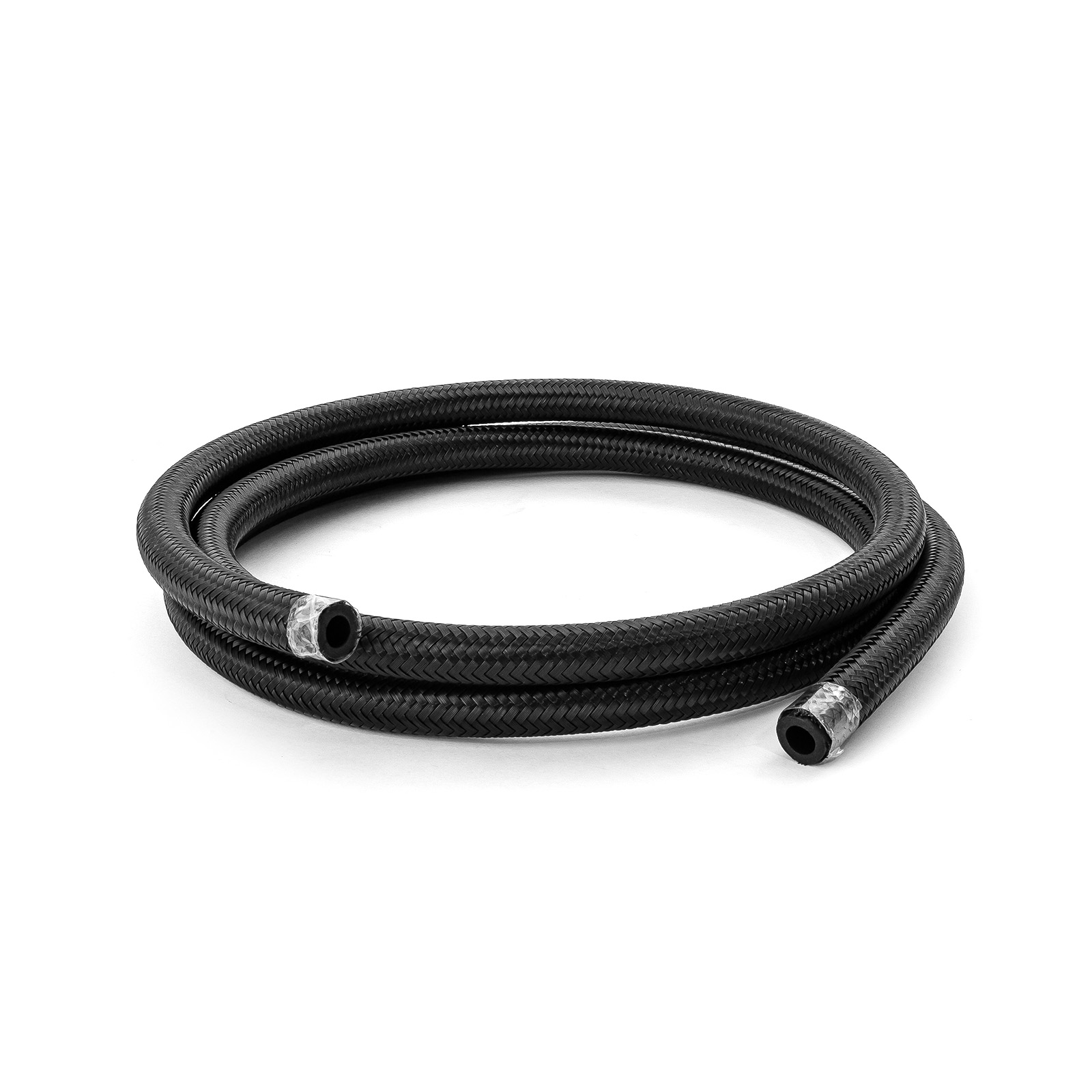 Speedmaster® 1-339-008-05 -6 AN Braided Black Nylon Hose Line [20 ft. Length]