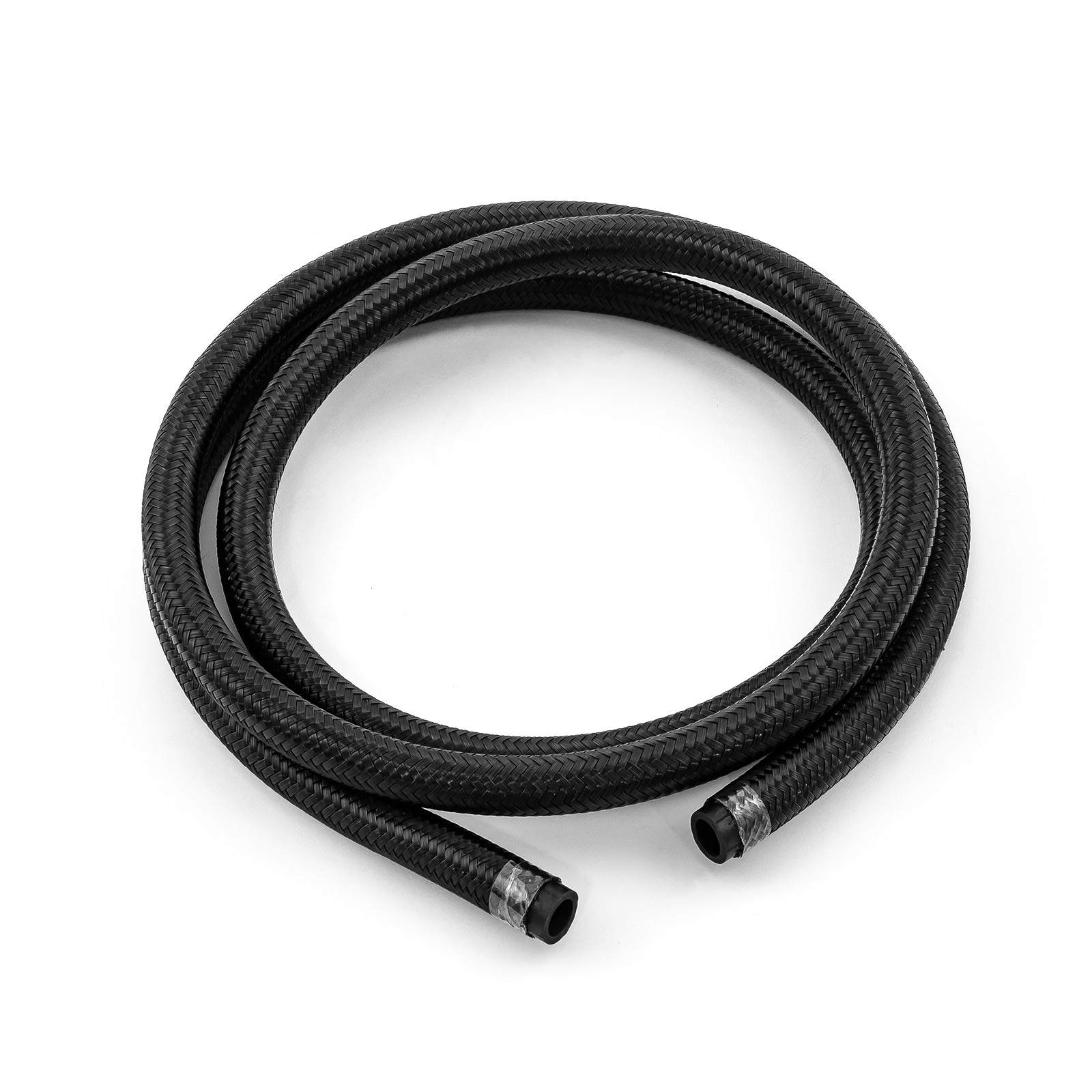Speedmaster® 1-339-009-05 -8 AN Braided Black Nylon Hose Line [20 ft. Length]