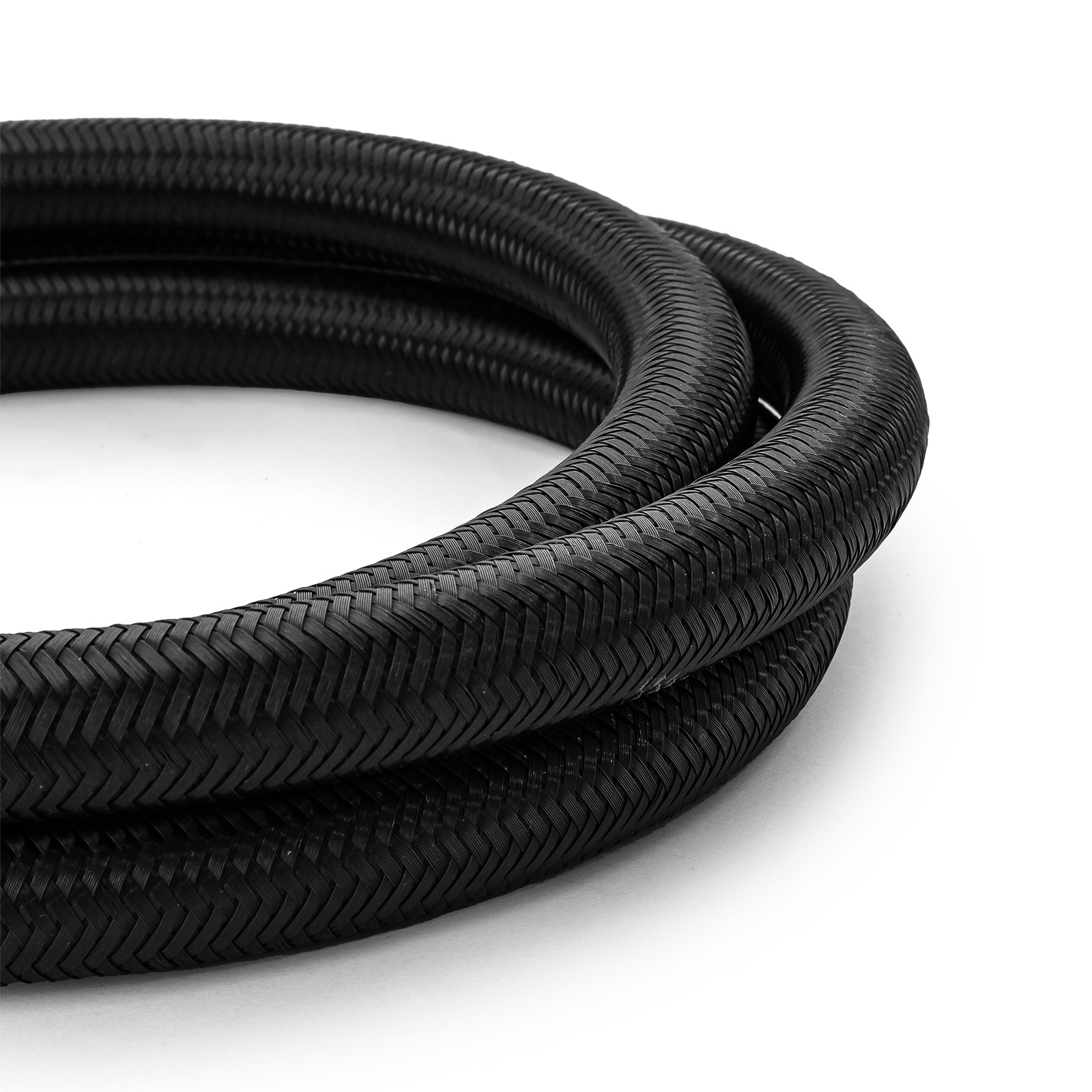 Speedmaster® 1-339-010-01 -10 AN Braided Black Nylon Hose Line [3 ft. Length]