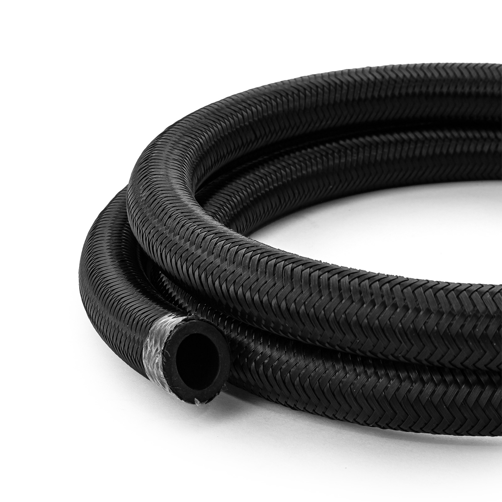 Speedmaster® 1-339-010-01 -10 AN Braided Black Nylon Hose Line [3 ft. Length]