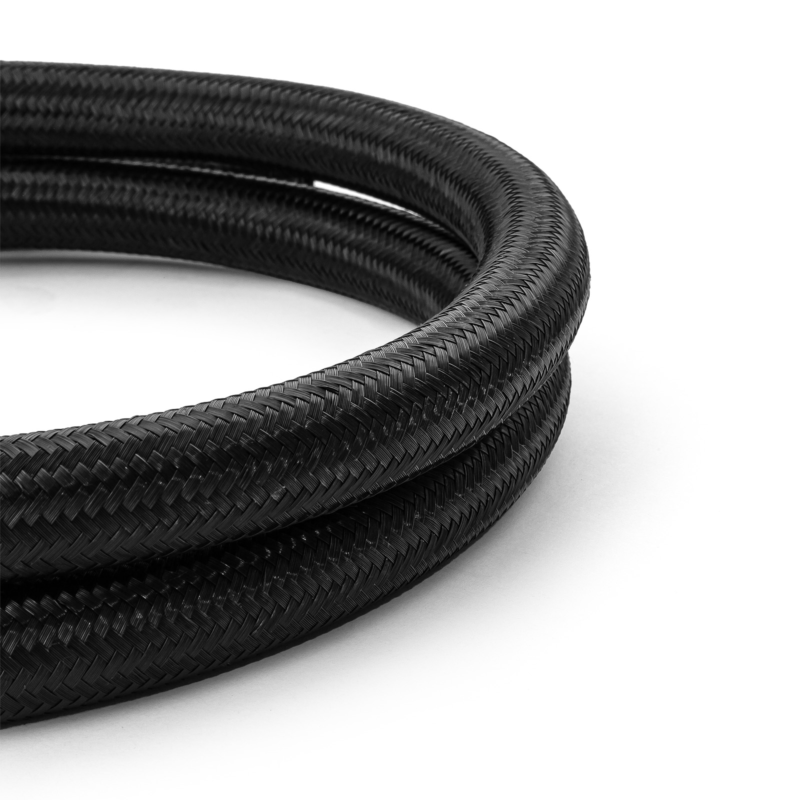 Speedmaster® 1-339-011-02 -12 AN Braided Black Nylon Hose Line [6 ft. Length]