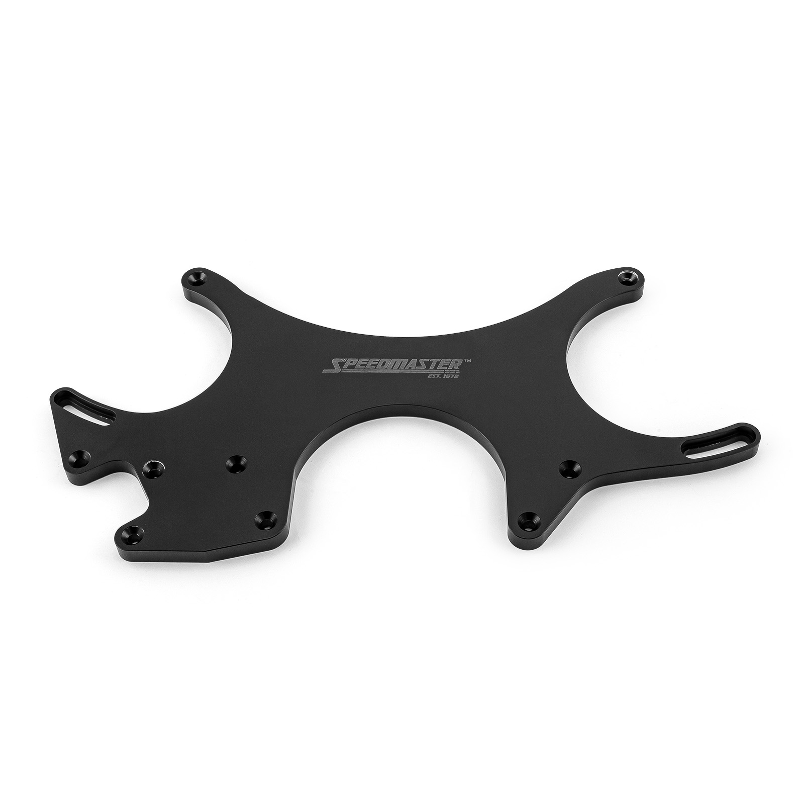 Speedmaster® 1-415-003-02 Ford SB 289 302 351w Aluminum Complete Serpentine Engine Pulley Kit [Black]